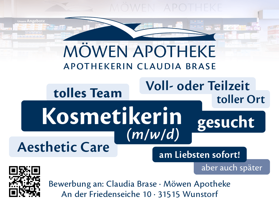 Kosmetiker:in (m/w/d) gesucht Kosmetiker:in (m/w/d) gesucht